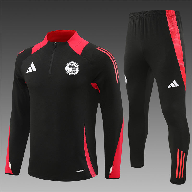 Buzo Completo Bayern Munich Negro Rosado
