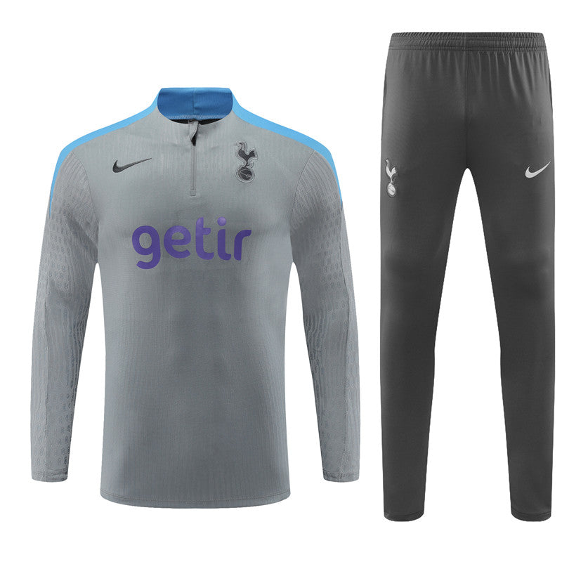 Buzo Completo Tottenham Gris Claro