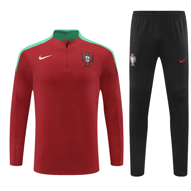 Buzo Completo Portugal Rojo Negro