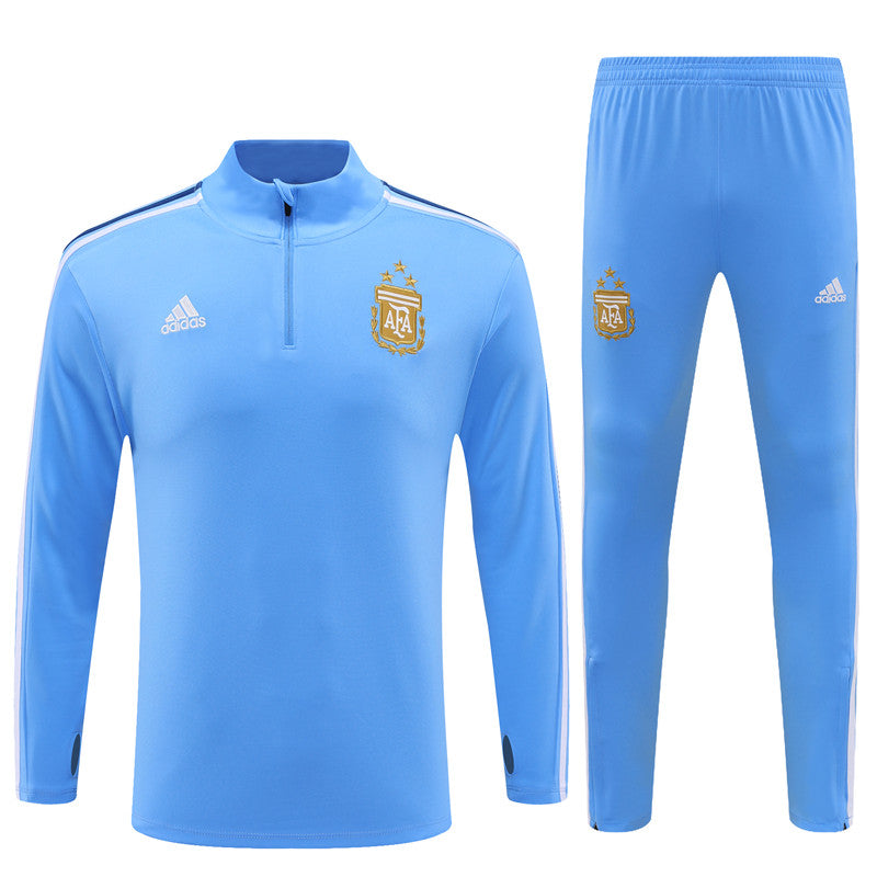 Buzo Completo Argentina Celeste Full