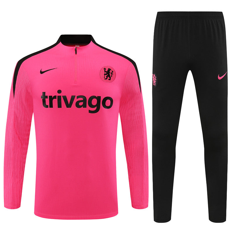 Buzo Completo Chelsea Rosado