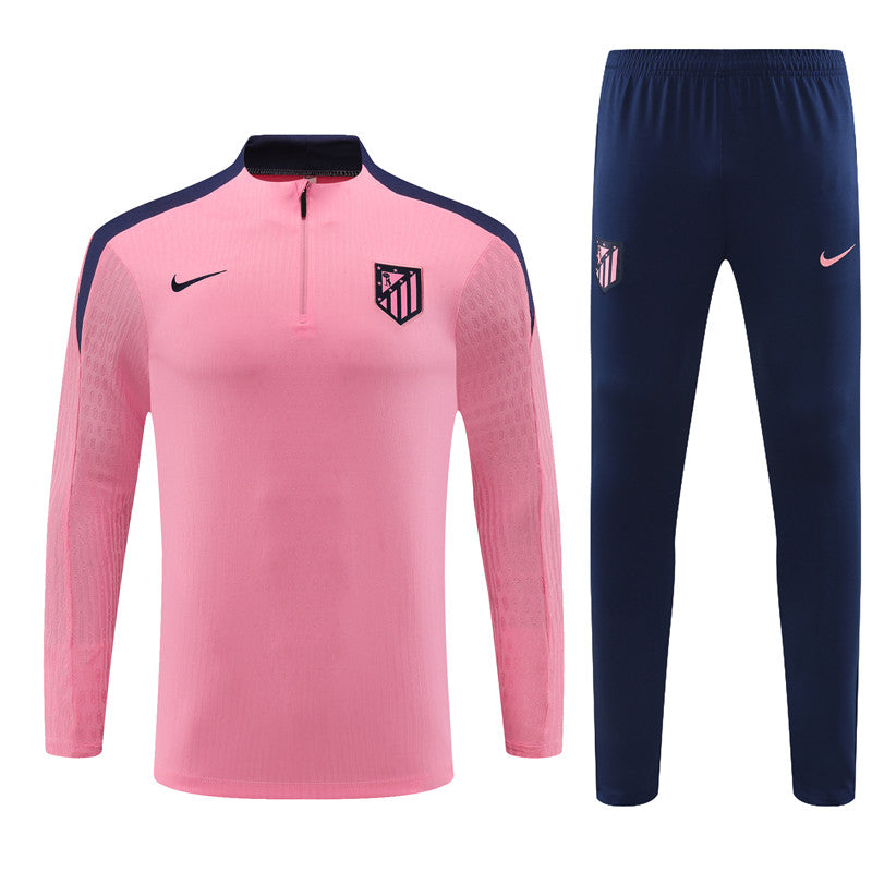 Buzo Completo Atlético de Madrid Rosado