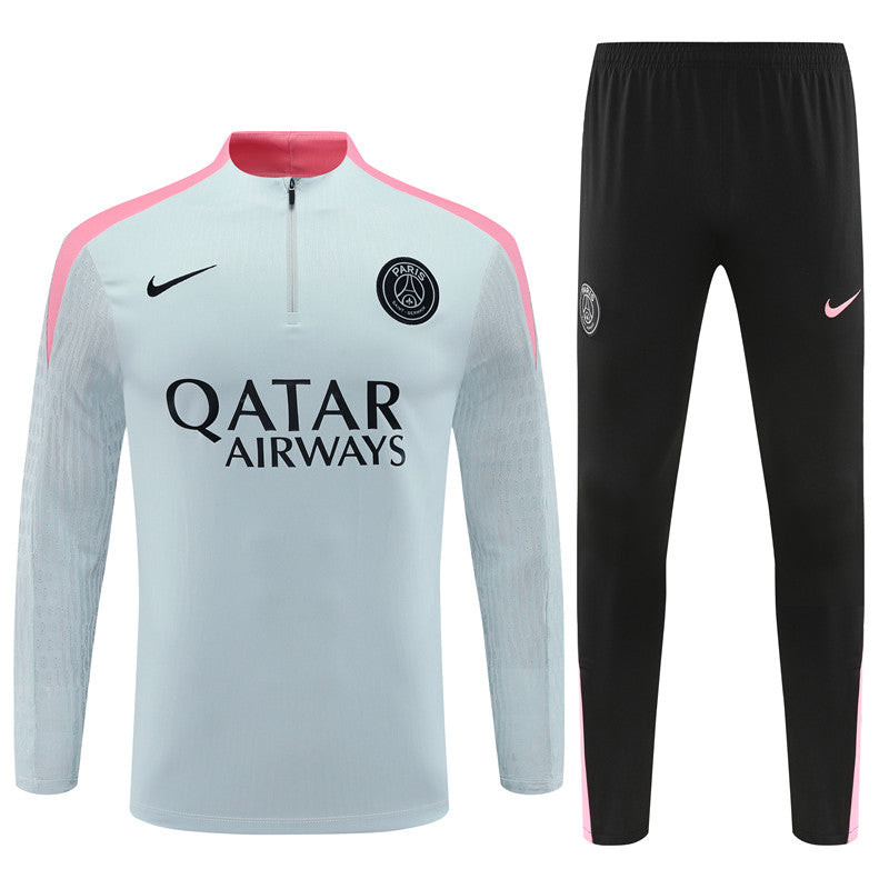 Buzo Completo PSG Blanco Rosado