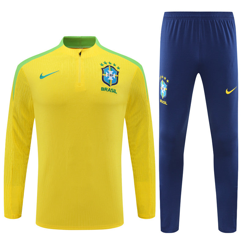 Buzo Completo Brasil Amarillo