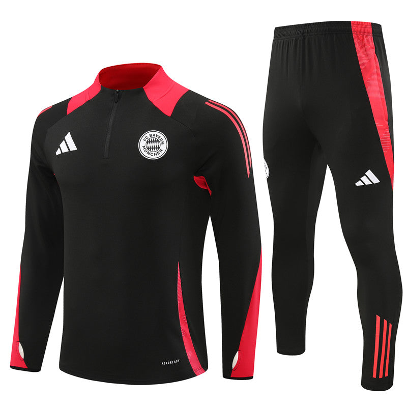 Buzo Completo Bayern Munich Negro Rosado
