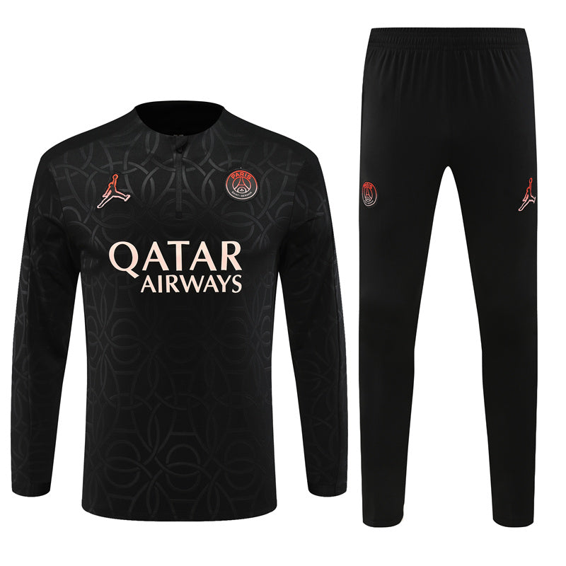 Buzo Completo PSG Diseño Negro