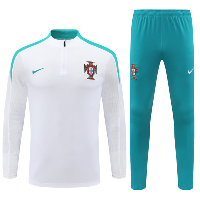 Buzo Completo Portugal Blanco Celeste