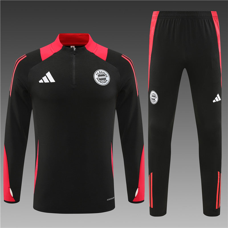Buzo Completo Bayern Munich Negro Rosado