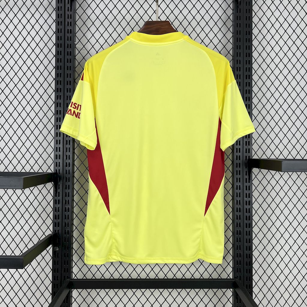 Arsenal Portero Amarillo 2025/26 Versión Fan