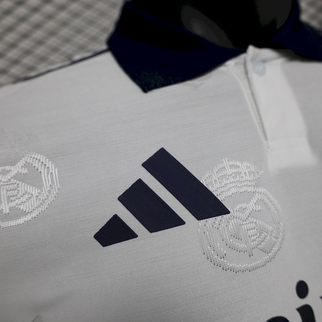 Real Madrid Polo Blanco 2025/26 Versión Jugador