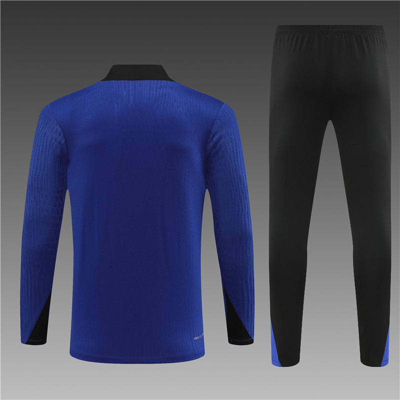 Buzo Completo FC Barcelona Azul Oscuro