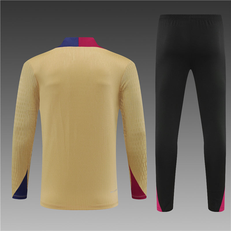 Buzo Completo FC Barcelona Crema