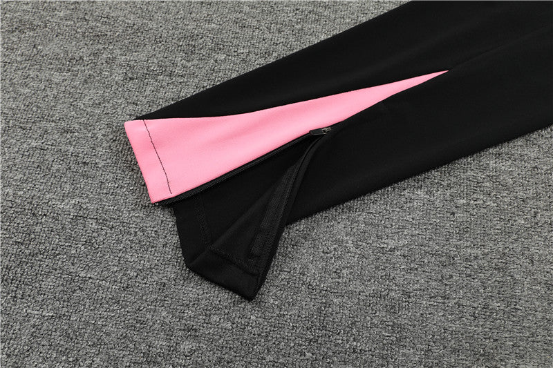 Buzo Completo PSG Negro Rosado