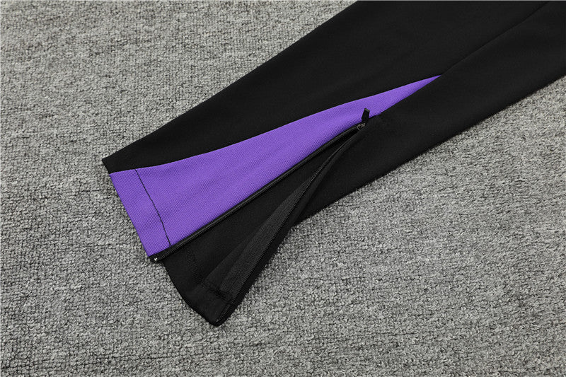 Buzo Completo PSG Negro Morado