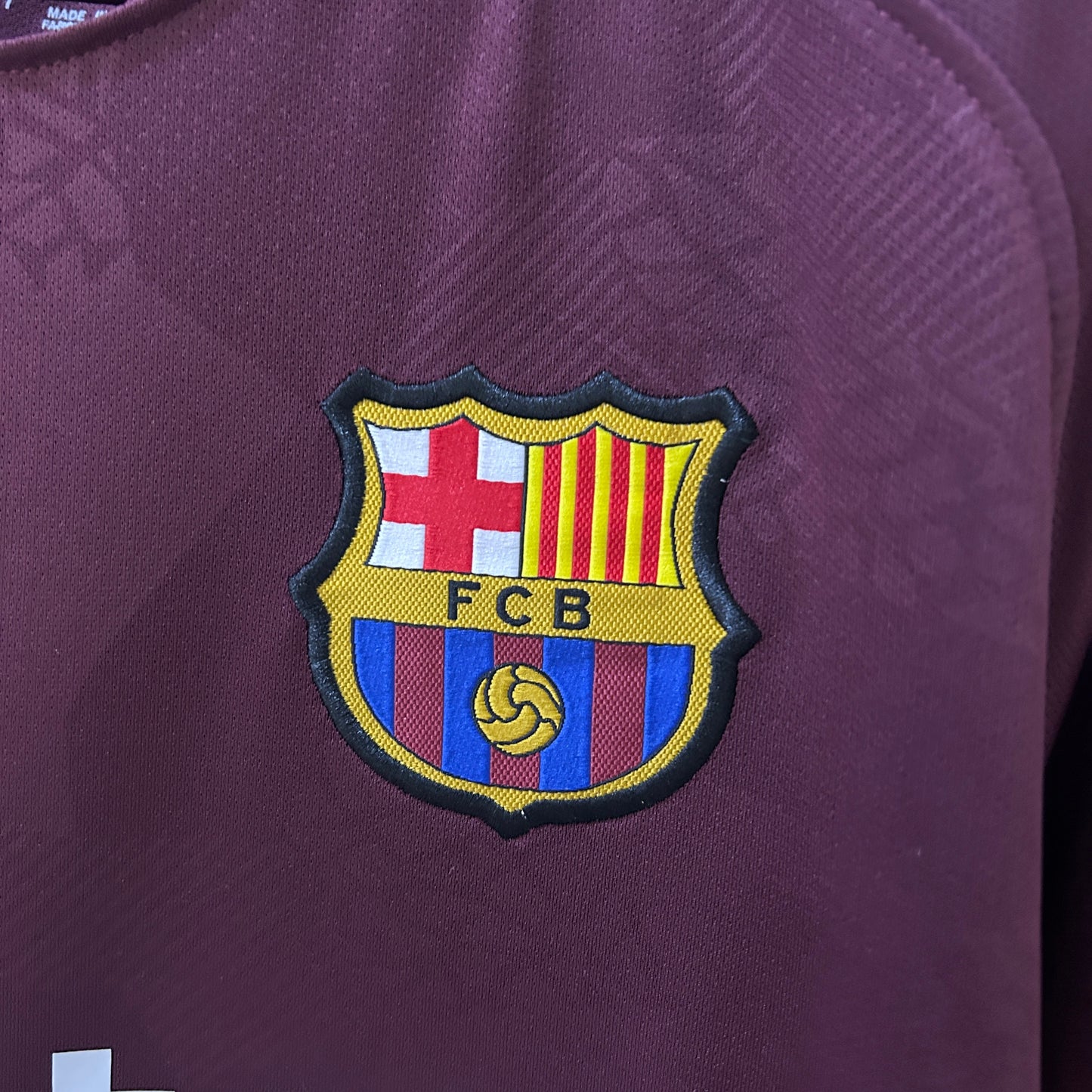 Barcelona Tercera Retro 2017/18 Versión Fan
