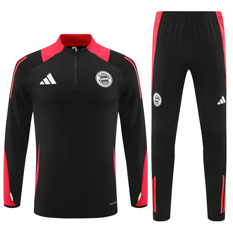 Buzo Completo Bayern Munich Negro Rosado
