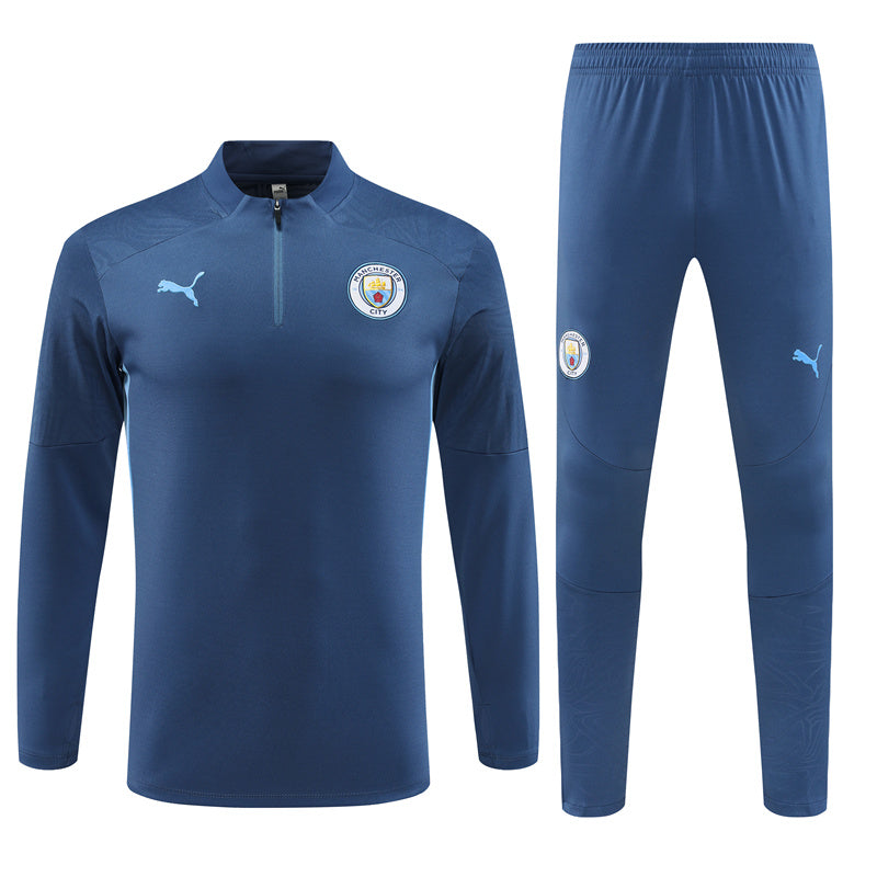 Buzo Completo Manchester City Azul Marino Celeste
