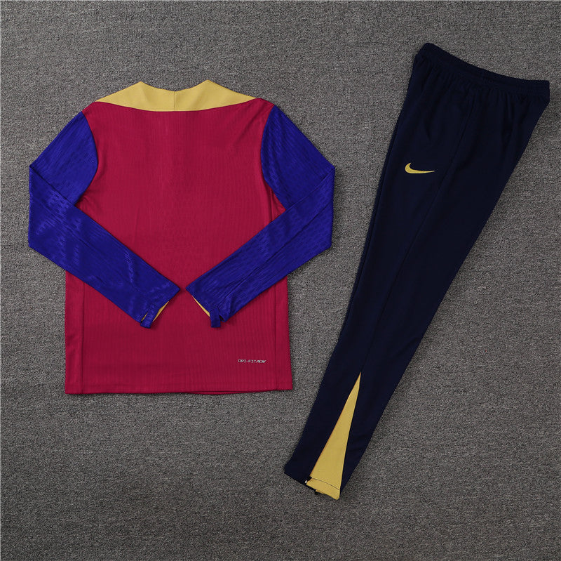 Buzo Completo FC Barcelona Rojo Azul