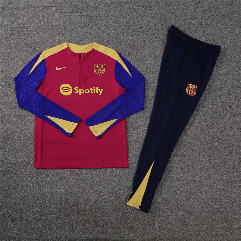 Buzo Completo FC Barcelona Rojo Azul