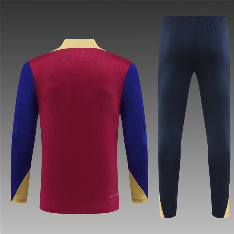 Buzo Completo FC Barcelona Rojo Azul