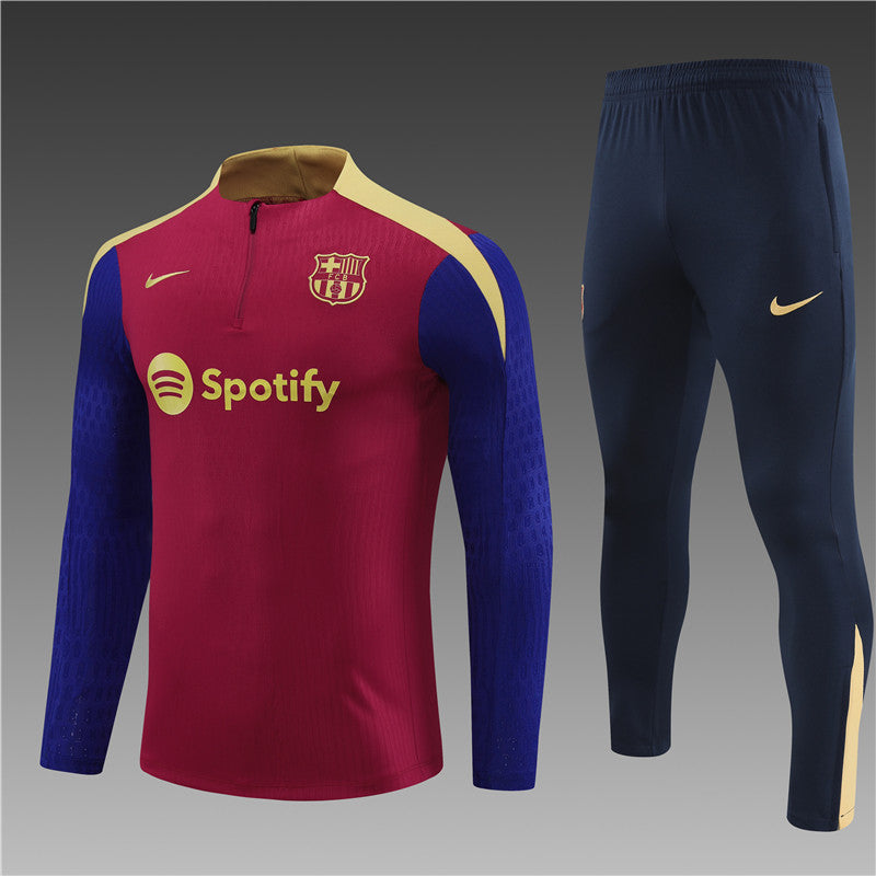 Buzo Completo FC Barcelona Rojo Azul