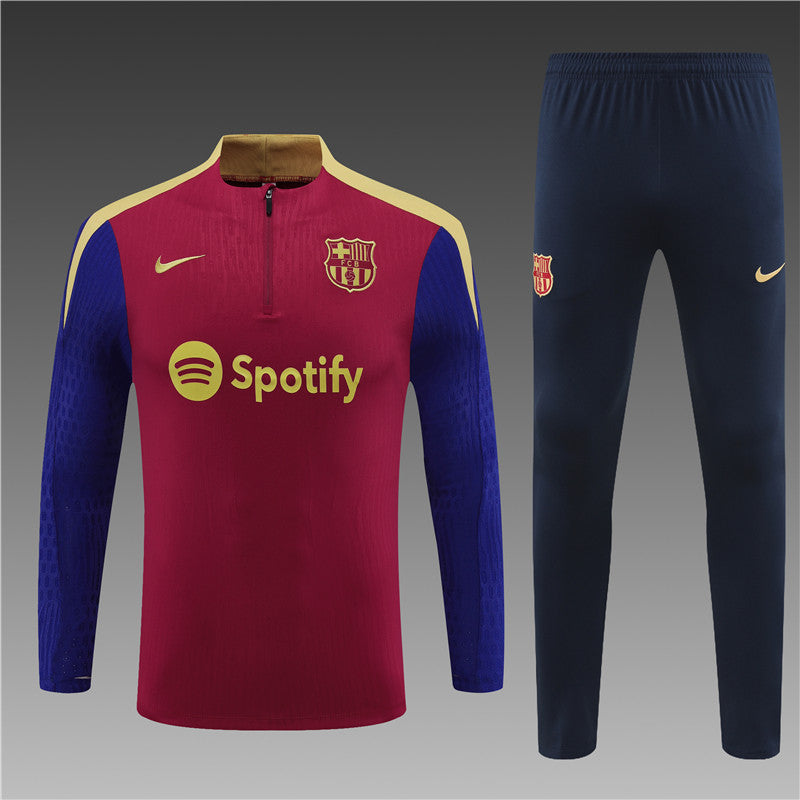Buzo Completo FC Barcelona Rojo Azul