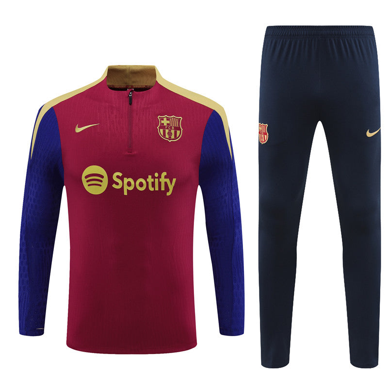 Buzo Completo FC Barcelona Rojo Azul