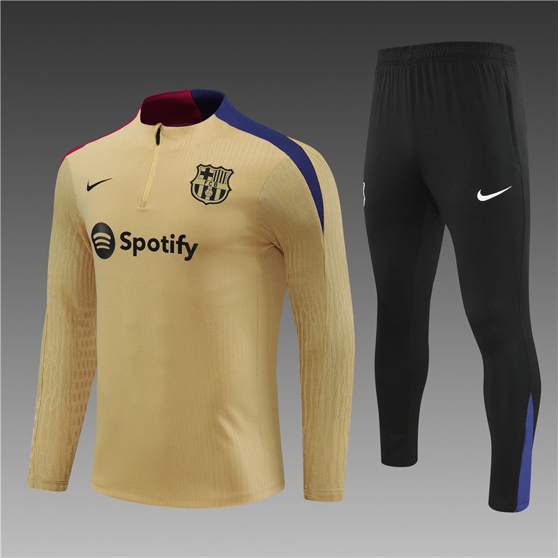 Buzo Completo FC Barcelona Crema