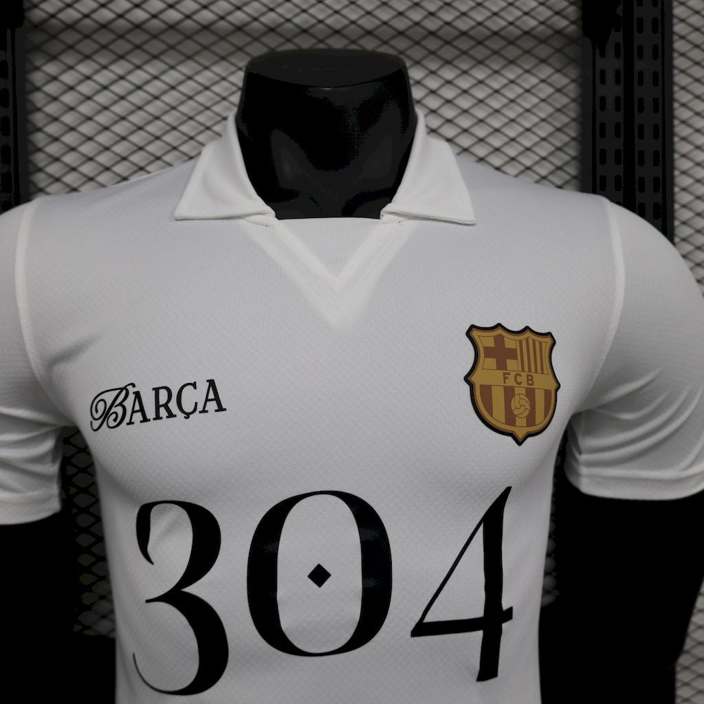 FC Barcelona Lamine Yamal 304 Blanca 2024/25 Versión Jugador