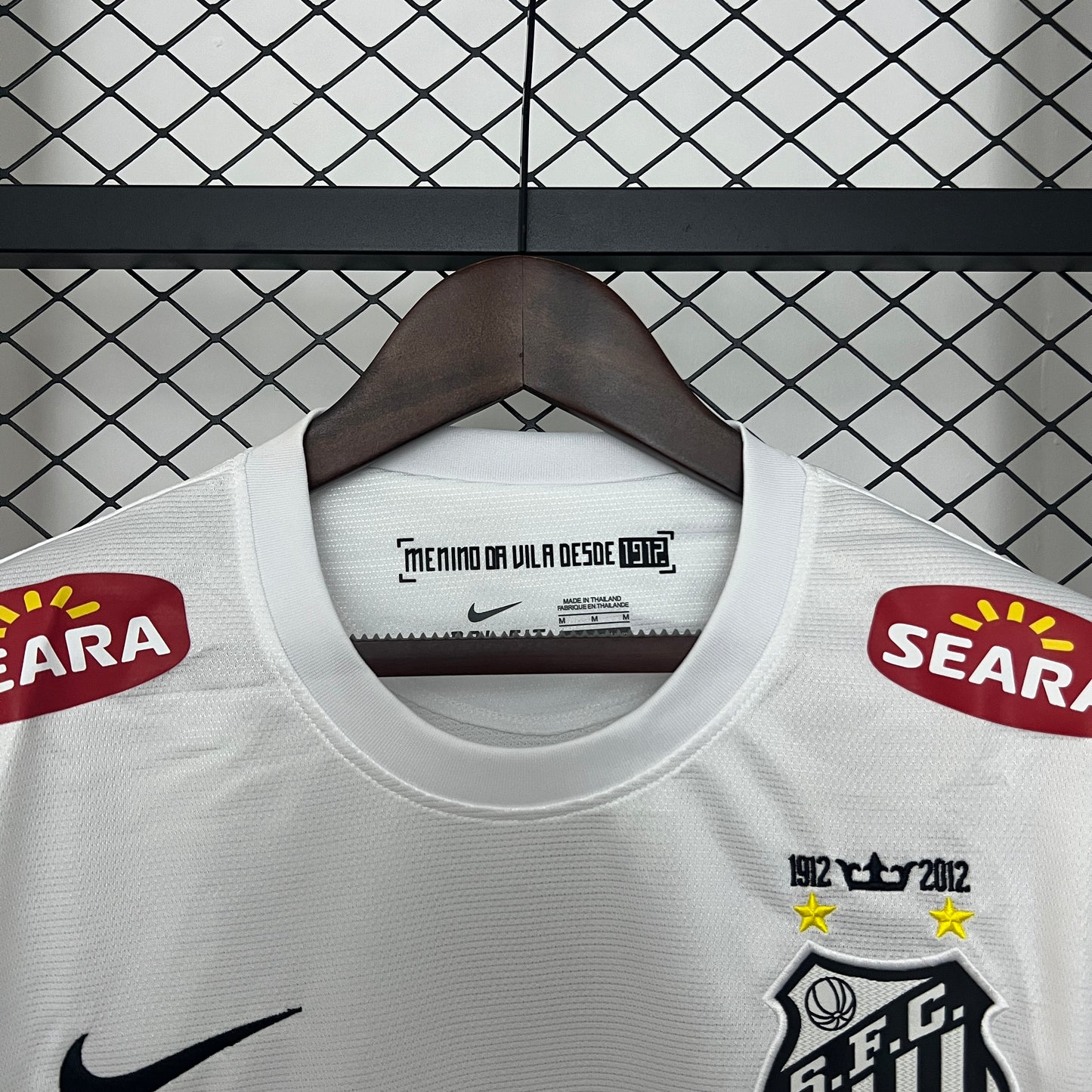 Santos Local Retro Manga Larga 2011/12 Versión Fan