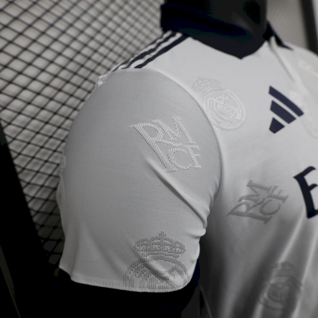 Real Madrid Polo Blanco 2025/26 Versión Jugador