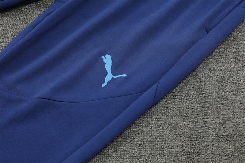 Buzo Completo Manchester City Azul Diseño Celeste