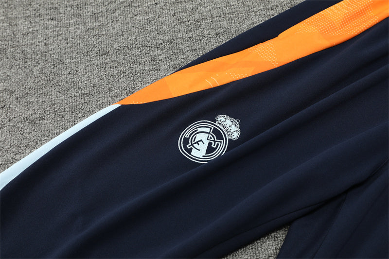 Buzo Completo Real Madrid Blanco Azul