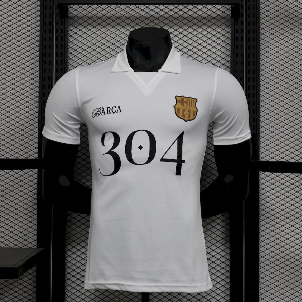 FC Barcelona Lamine Yamal 304 Blanca 2024/25 Versión Jugador