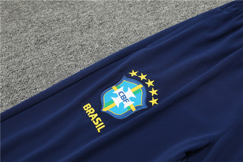 Buzo Completo Brasil Celeste Diseño