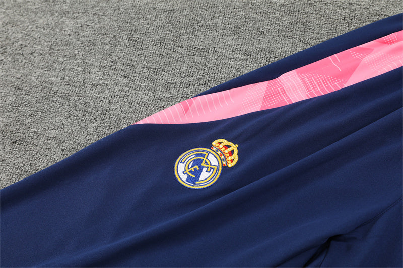 Buzo Completo Real Madrid Dragon Morado
