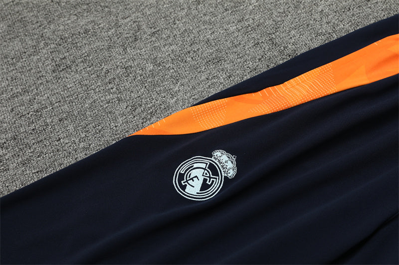 Buzo Completo Real Madrid Blanco Naranja