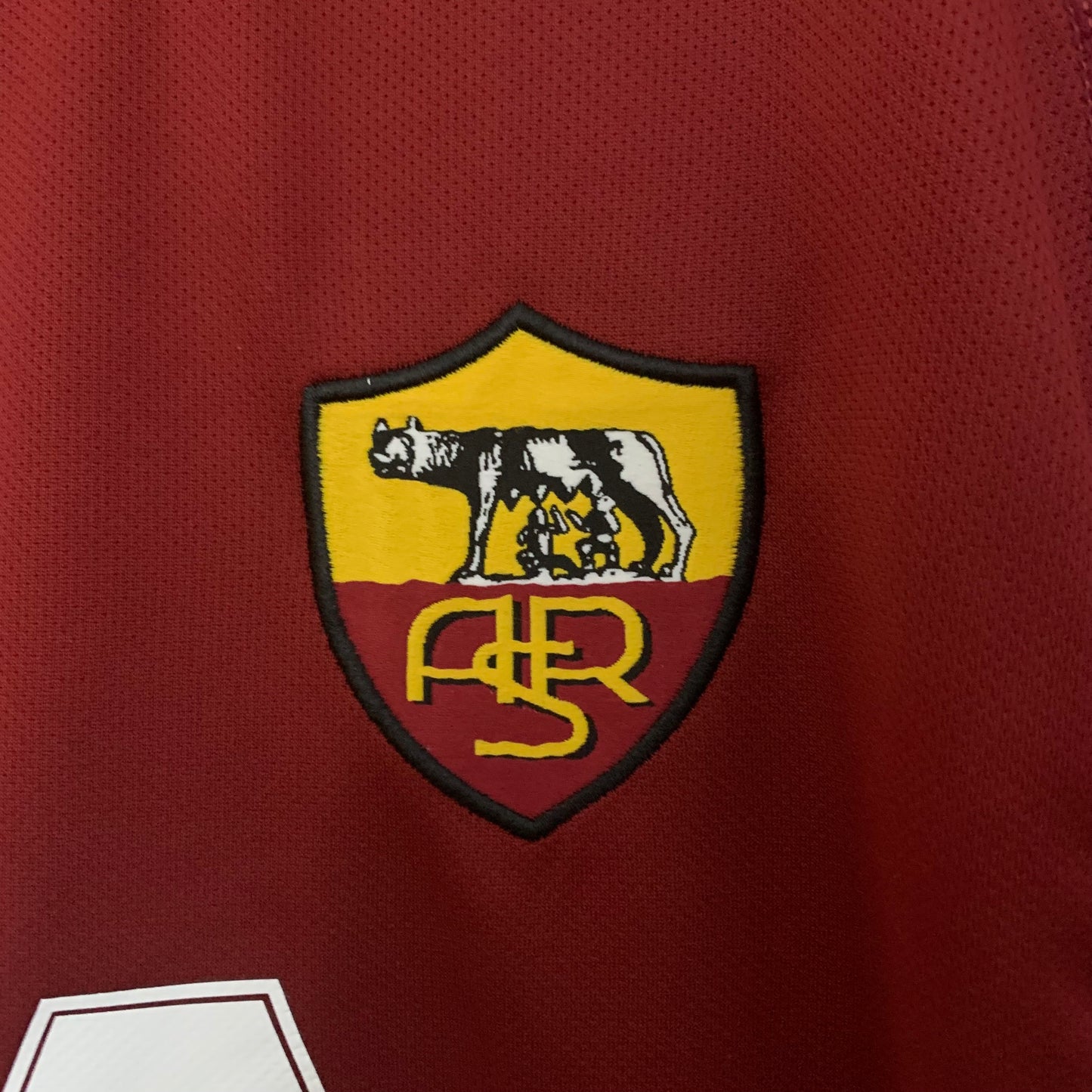 AS Roma Local Retro 00/01 Versión Fan