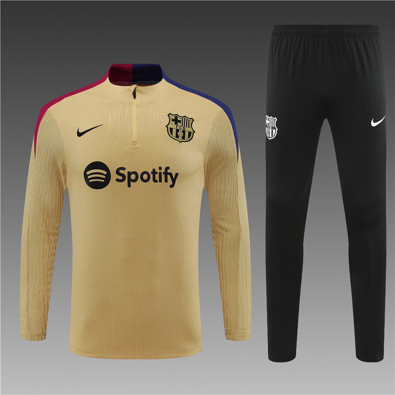 Buzo Completo FC Barcelona Crema