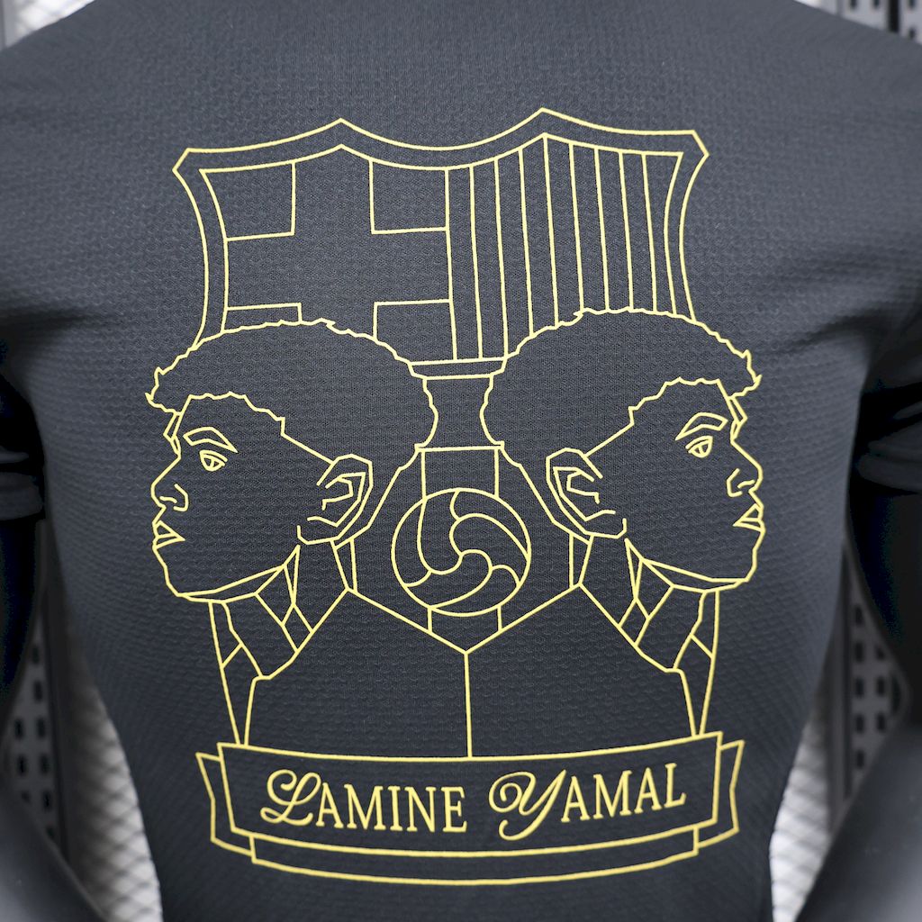 FC Barcelona Lamine Yamal 304 Negra 2024/25 Versión Jugador