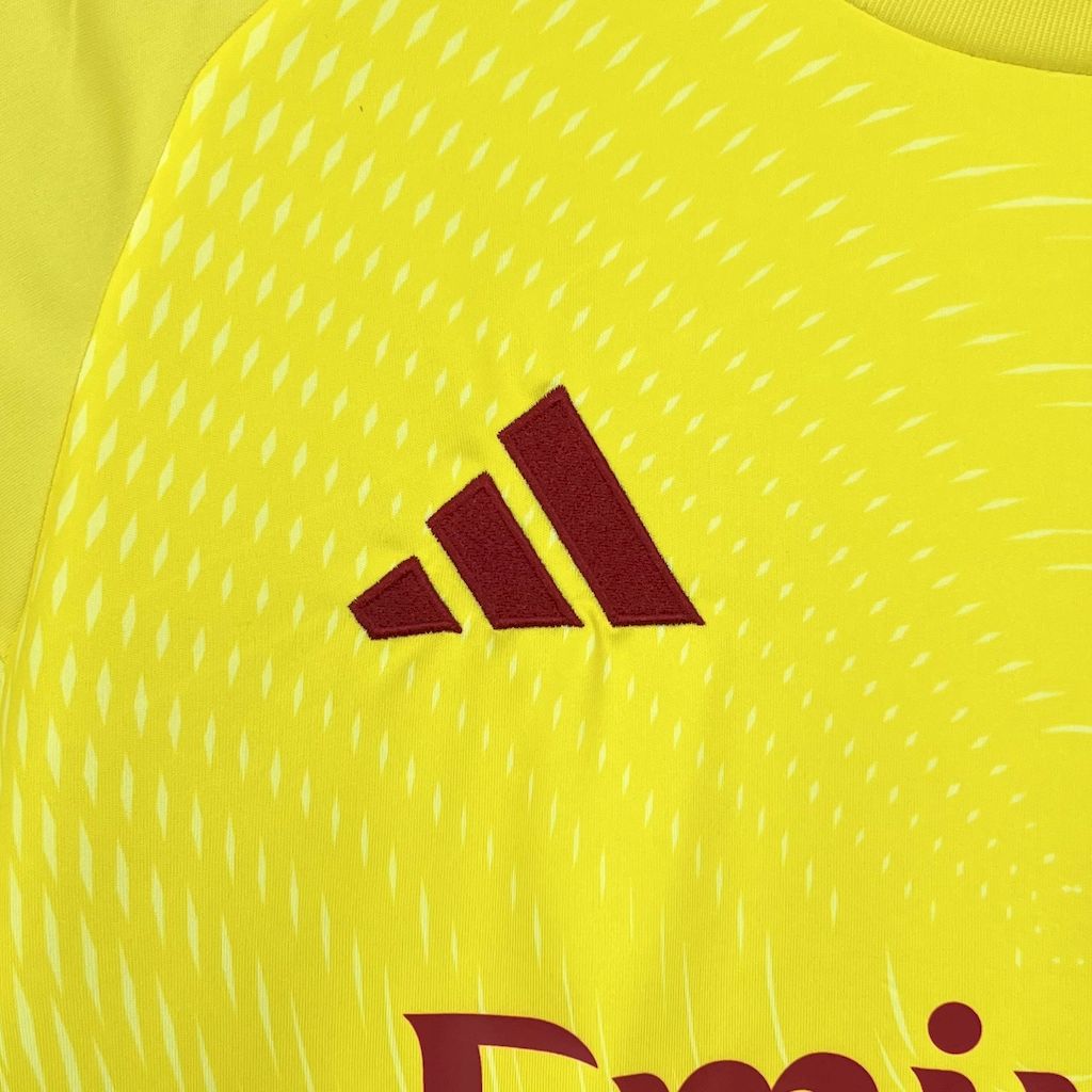 Arsenal Portero Amarillo 2025/26 Versión Fan