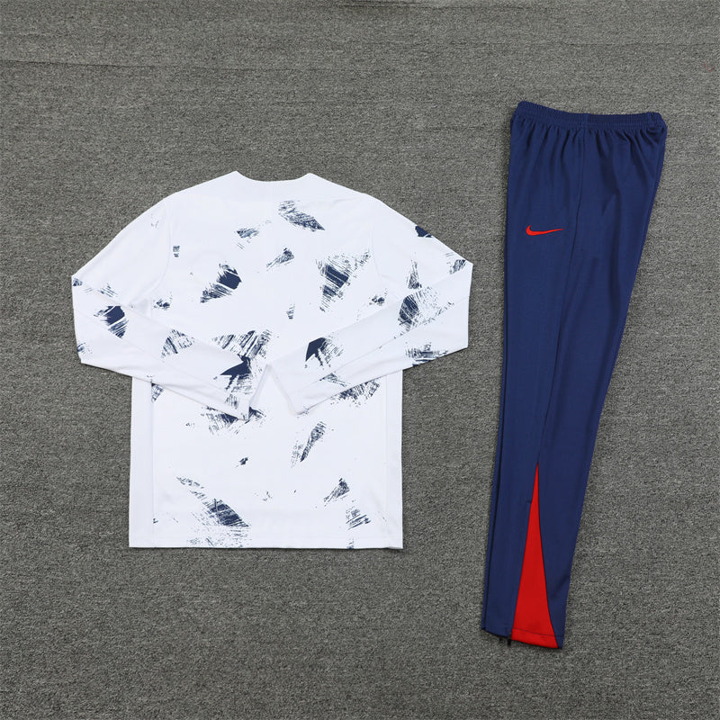 Buzo Completo PSG Diseño Blanco