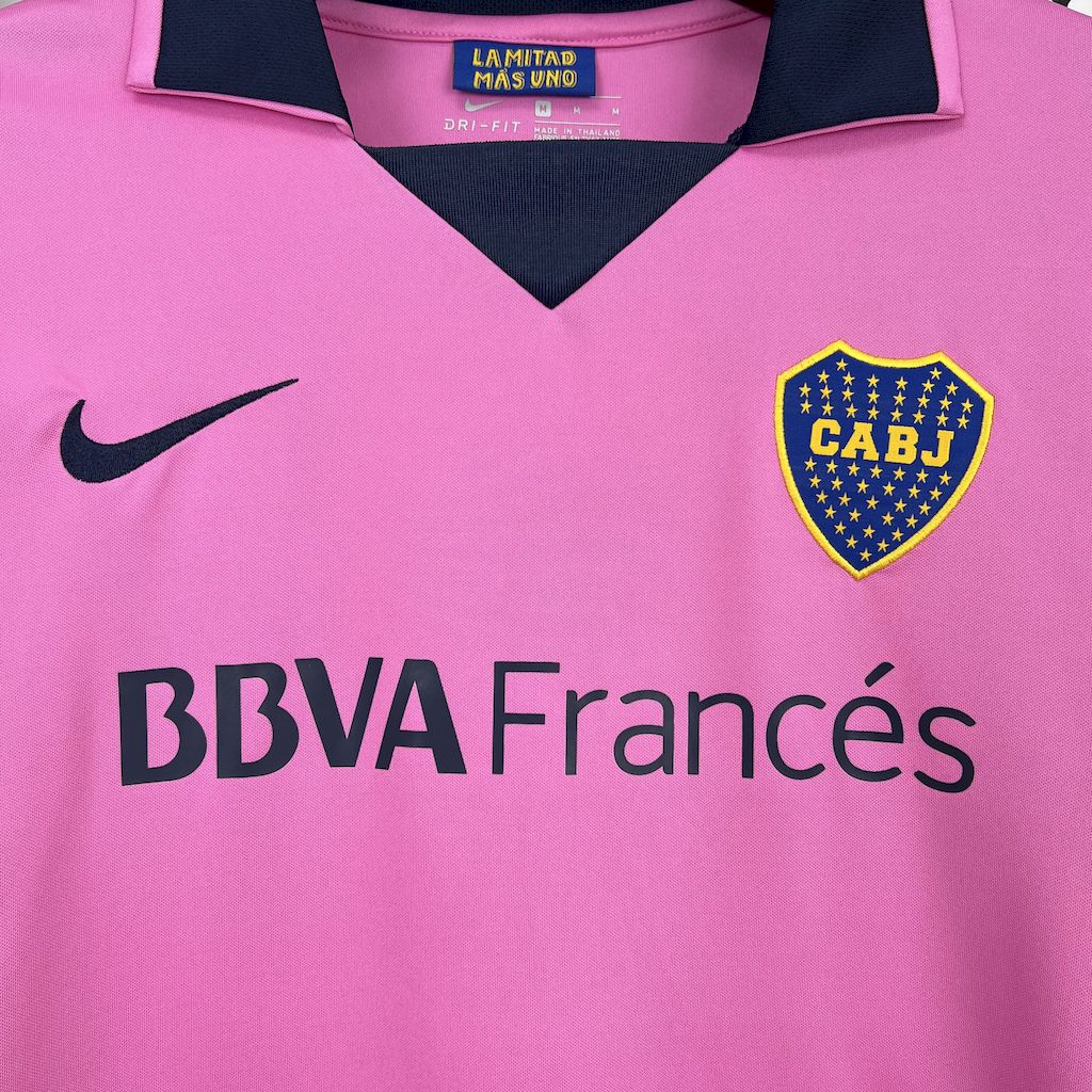 Boca Juniors Visita Manga Larga Retro 2013/14 Versión Fan
