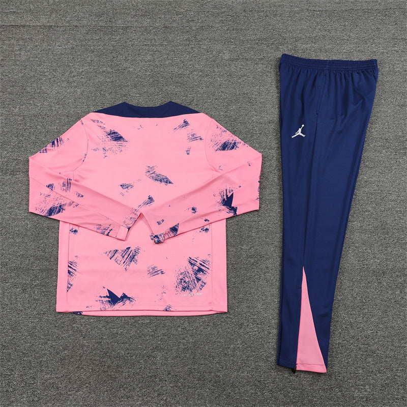 Buzo Completo PSG Diseño Rosado