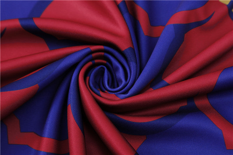 Buzo Completo FC Barcelona Azul Rojo