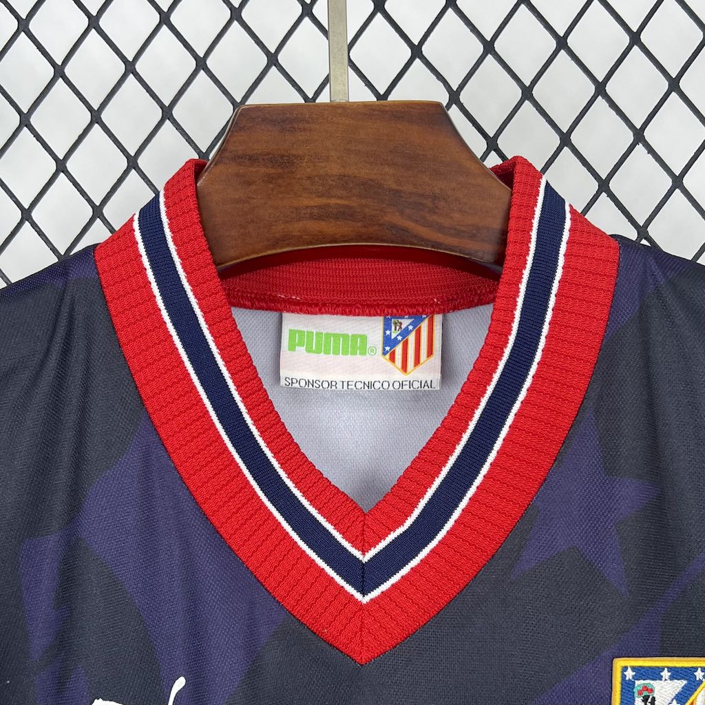 Atlético De Madrid Tercera Retro 1995/96 Versión Fan