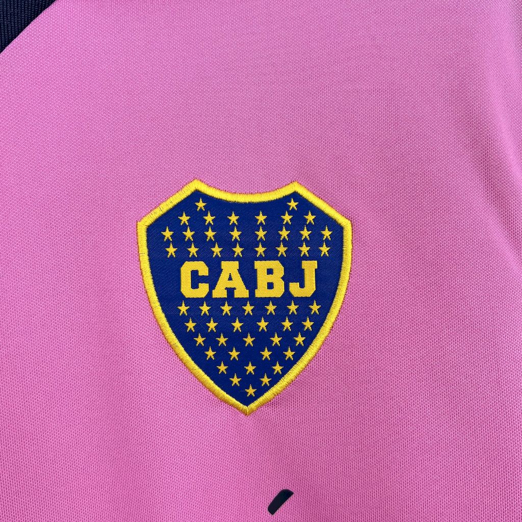 Boca Juniors Visita Manga Larga Retro 2013/14 Versión Fan