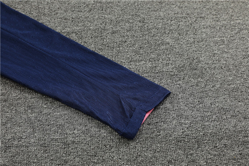 Buzo Completo Atlético de Madrid Azul Rosado