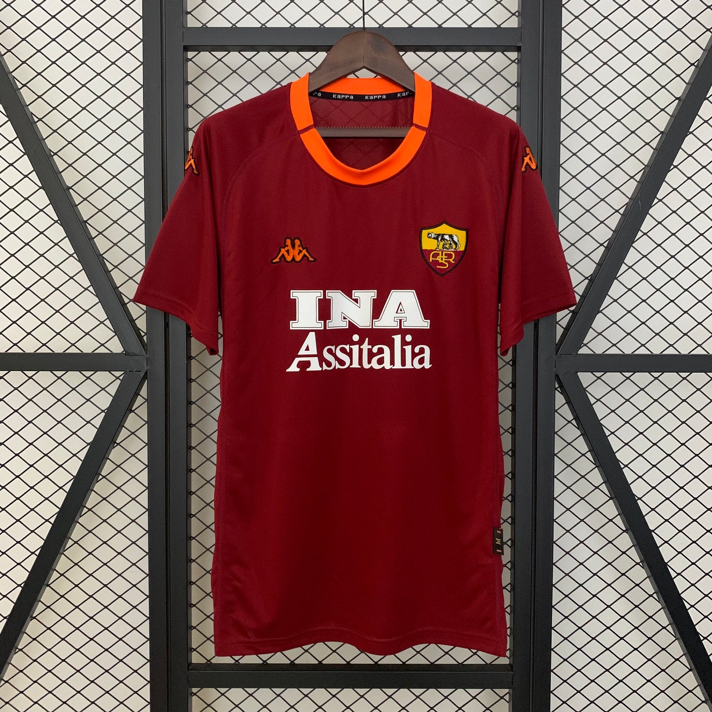 AS Roma Local Retro 00/01 Versión Fan