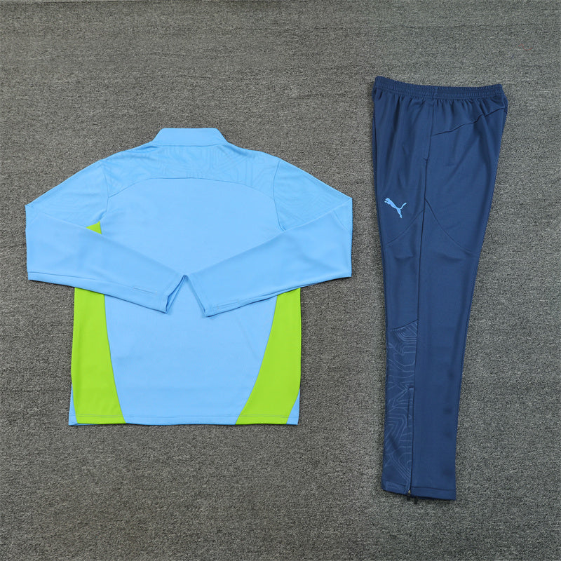 Buzo Completo Manchester City Celeste Verde